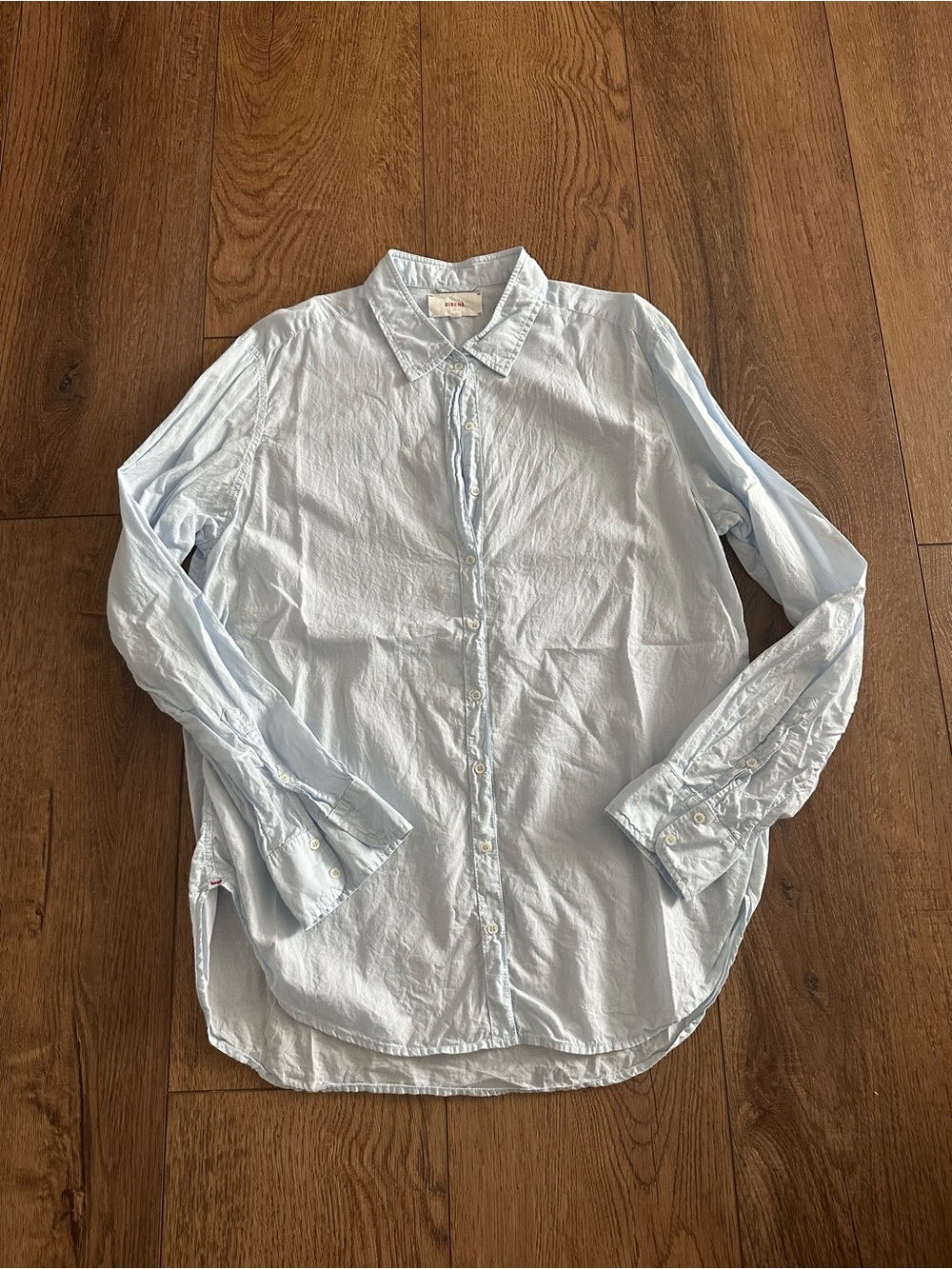 XiRENA Light Blue Button-Down Shirt